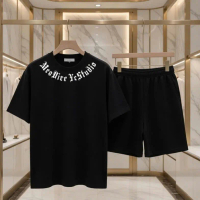 Bộ Quần Áo Phông dqs2 MV. Áo Trắng Đen Hình In Nhiệt , Tay Mịn ,Thoáng Mát,Co Dãn 4 Chiều Cotton Thấ
