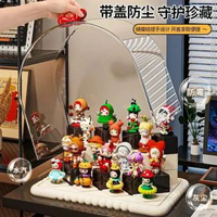 內地直送 - 手辦展示盒多層防塵玩具模型收納透明亞克力置物架大號盲盒收納盒