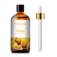 100ML Mango Fragrance Essential Oil Diffuser Apple Banana Grape Cherry Watermelon Lemon Coconut Aroma Oil for Soap Candle Making