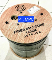 Kabel FO Dropcore Fiber Optik 2 Core 1Km 1000Meter Spectra FTTH DW