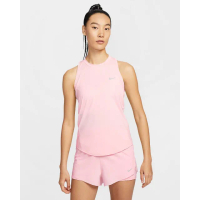 【NIKE 耐吉】AS W NK SWIFT DF TANK TOP 女 粉紅 背心 透氣 跑步 田徑(HQ0621-607)