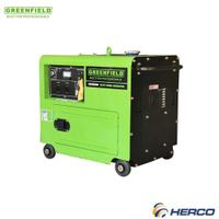 Greenfield Diesel Generator 5.5KVA Silent 418CC