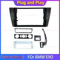 9" Android Car Radio Frame Kit for BMW E90 E91 E92 E93 2005-2013 Car Stereo Central Console Mount Dashboard trim Panel android