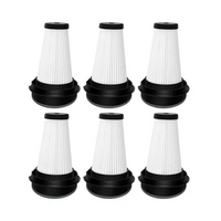 6PCS Washable Filter for Rowenta ZR005202 RH72 X-Pert Easy 160 for Tefal TY723 for Moulinex Vacuum Cleaner Parts