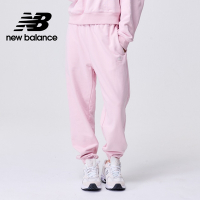 [New Balance]鬆緊縮口棉長褲_女性_粉色_AWP31503SOI