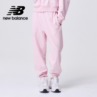【New Balance】鬆緊縮口棉長褲_女性_粉色_AWP31503SOI
