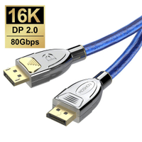 Moshou displyport 2.0 DP 2.0 cable 16K  60Hz 4K  144Hz high speed 80Gbps bandwidth support HDR HDCP 2.2 3D Arc for gaming monitor