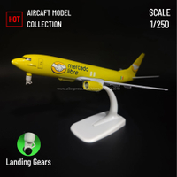Scale 1:250 Metal Aviation , Mexico Airlines B737 Mercado Aircraft Model Airplane Miniature, Kid Toy for Boy