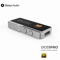 IBasso DC03PRO Type-c Lightning To 3.5mm Single-ended USB DAC &amp;AMP,Dual DAC, CS43131,Hifi PCM 32bit/384khz,DSD256