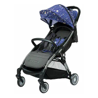 Capucci 卡普奇 重力自動收車款嬰兒推車 (太空旅行) 送新生兒坐墊+蚊帳+雨罩