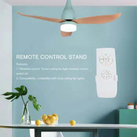 Universal Timing Wireless Control Switch Ceiling Fan Lamp Remote Control Kit 110-240V Adjusted Wind Speed Transmitter Receiver