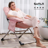 sunglobal家用休閒陽台電腦椅懶人椅折疊椅躺椅靠背椅電競椅子「店長推薦」