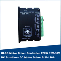 BLDC Motor Driver Controller 120W 12V-30V DC Brushless DC Motor Driver BLD-120A