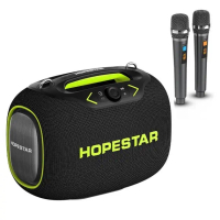 120วัตต์ Hopestar PartyBox/Party130 ลำโพงบลูทูธไร้สาย (ไมค์ลอย2ตัว) เสียงดีเบสแน่น ปรับเบสได้ 3โหมด
