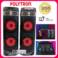 POLYTRON Active Speaker PAS 10D28 Aktif 10 Inch Bluetooth Speaker
