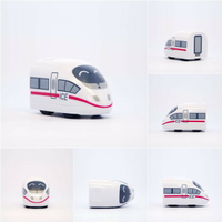 德國高鐵ICE 鐵支路迴力小火車 迴力車 火車玩具 壓克力盒裝 QV025 TR台灣鐵道