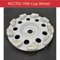 [Pistol Shape]5pcs 5'' 6'' Diamond Grinding Cup Wheel Hilti 2144036 Dg-cw SPX DG 150 Angle Grinder Green Concrete Polishing Disc