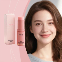 9g Portable Collagen Stick Skincare Product Moisturizing Facial Cream Stick Natural Ingredients