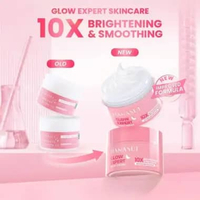 Hanasui Flawless Glow Night Cream Krim Malam Krim Wajah Hanasui Glowing | Hanasui Glow Expert Night 