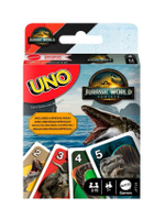 Uno Jurassic World Rebirth บอร์ดเกม