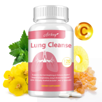 Lung Cleansing Capsules - Contains NAC and Quercetin to support normal breathing and immune health -