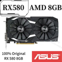 ASUS Graphics Cards AMD RX 580 8GB GDDR5 GPU Video Card 256Bit PCI Express 3.0 16X RX580