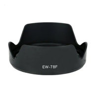 EW-78F 72mm Reverse Petal Flower Lens Hood Cover Protector for Canon EOS RP with RF 24-240mm F4-6.3 IS USM 72mm Filter Lens