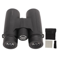 Compact Binoculars 10X42 Binoculars Bright Large View Portable Reduce Light Refraction Multi Layer Coating for Bird Watching
