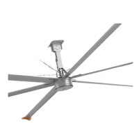 Electric Pmsm Hvls Large Industrial HVLS Big Air Purifier Ceiling Fan