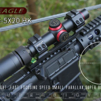 SR1.5-5X20 Wa Hk Jacht Rifles scope Airsoft gun Optische Gun Sight Shock Airsoft pistol Spotting scope for rifle hunting sights
