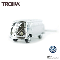 耀您館★德國TROIKA麵包車鑰匙圈KR17-40-CH福斯LED燈鑰匙圈吊飾 Volkswagen鑰匙圈Microbus 福斯麵包車鑰匙圈 麵包車吊飾 LED手電筒鑰匙圈 VW鑰匙圈 面包車鑰匙圈 