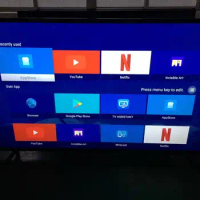Home theatre lcd monitor 75'' inch bluetooth wifi DVB-T2 4K TV multi-language Led smart television TV
