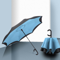反向折疊傘 自動折疊傘 自動反折傘 晴雨兩用雨傘反向傘s長柄全自動雙層三折疊男女超大汽車用2人客製化『cyd4432』