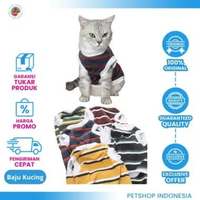 Tank Trico - Baju Kucing Motif Garis