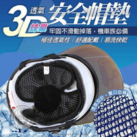 【全站最便宜】3D蜂巢透氣安全帽墊-5入