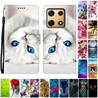 For Infinix Note 30i Case Silicone Wallet Leather Flip Case For Infinix Note 30i Phone Case For Infinix Note 30i Cover Fundas