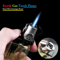 Korek Api Gas Keren Tahan Angin Jet Flame Blue (dikirim kosongan tanpa gas!!!)