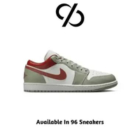 Sepatu Sneakers Pria Nike Air Jordan 1 Low Sail Jade Horizon (553558-133) ORIGINAL 45