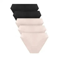 Hush Puppies Pakaian Dalam Wanita Bikini Bk/Bk/Tp/Tp/Tp Bk/Bk/Tp/Tp/Tp XL