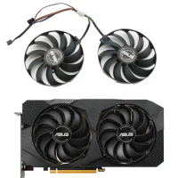 New ASUS T129215SU Cooler Fan For ASUS DUAL-RX 5500 XT-O8G-EVO ROG-STRIX-RX5500 XT-O8G-GAMING Video Card Cooling
