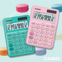 CASIO 12位元甜美馬卡龍色系攜帶型計算機(MS-20UC系列)共10色