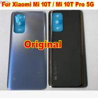 Applicable to rear battery cover with adhesive for Xiaomi Mi 10T MI10T Pro 5G M2007J3SY M2007J3SG