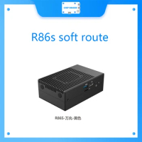 R86s Soft Route Multi Port Intel Mini Host n5105 8gb/16gb 10 Gigabit Fiber .5G