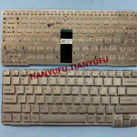 For Original Sony Vaio SVE14A 149010711US 9Z.N6BBF.F01 Keyboard US Silver Without Frame Laptop Keyboard