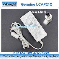 Genuine LCAP21C 19V 2.1A Power Supply Adapter For LG 27UL500 32ML600M 27UL500-W 27-INCH UHD Monitor 