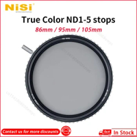Nisi True Color 86mm 95mm 105mm ND1-5 Adjustable Dimming Enhance ND1-5 Neutral Density Filter For Micro SLR Camera
