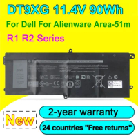 NEW DT9XG Laptop Battery For Dell For Alienware Area-51m R1 R2 Serie ALWA51M-D1968W ALWA51M-D1969PW ALWA51M-D1733B High Quality