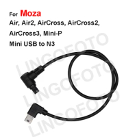 Mini USB to N3 (Canon) for MOZA Air,Air2,AirCross,AirCross2,AirCross3,Mini-P Camera Control Cable for Canon 5D2 5D3 6D 7D 7D2