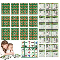 Football Parties Games 24 Players Calling Card Set Football Bingo Board Game Card Football Themed Ch