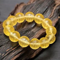 直播供貨一件代發鏈老蜜蠟男款女二代琥珀蜜蠟金珀回紋圓珠手串